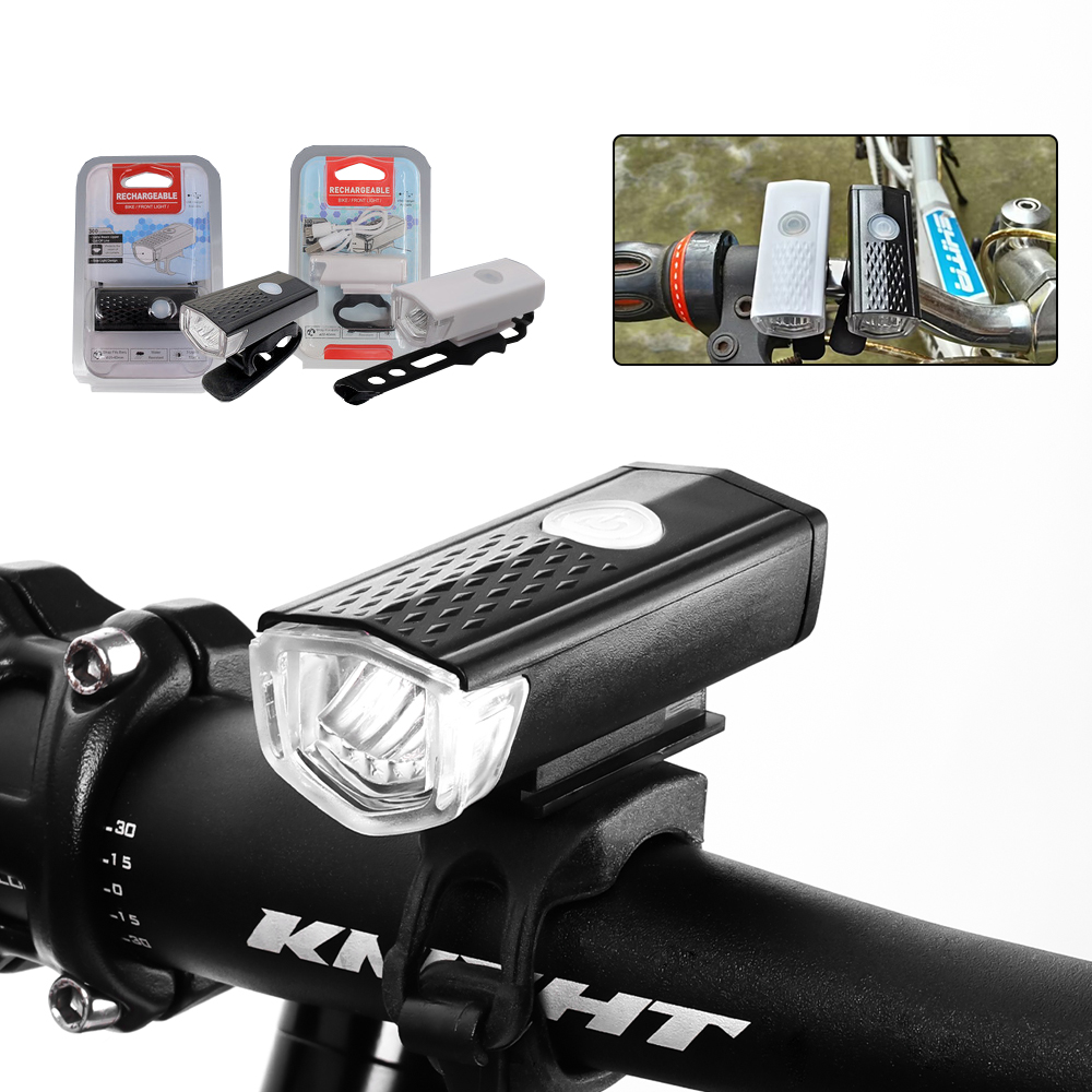 Mountain Biking Lights - Перезаряжаемая USB-фара для горного велосипеда, сверхъяркая,